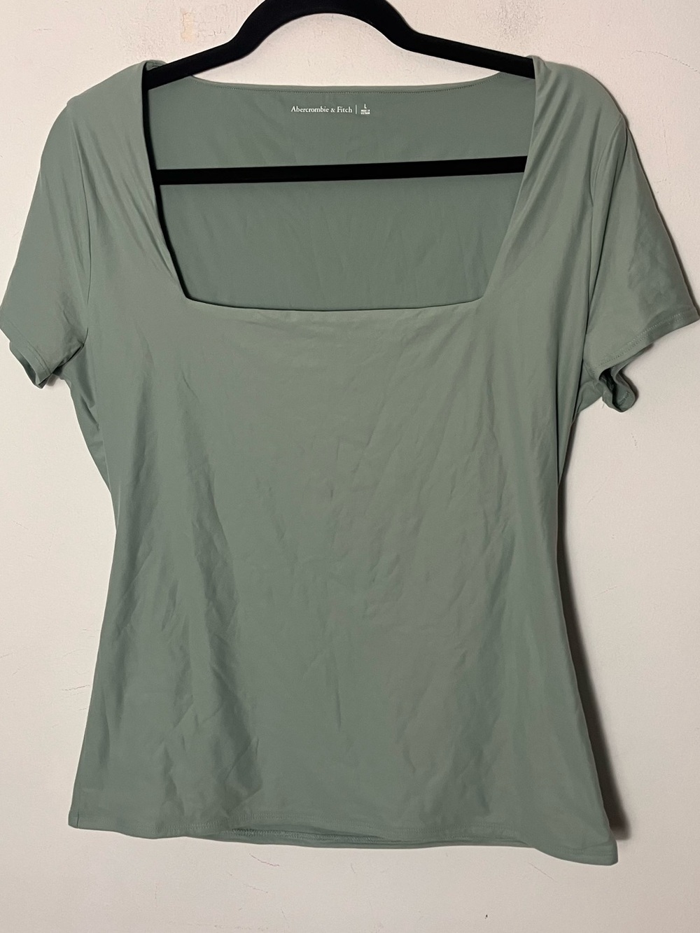 Abercrombie &‎ Fitch Seamless Top Square neckline Large